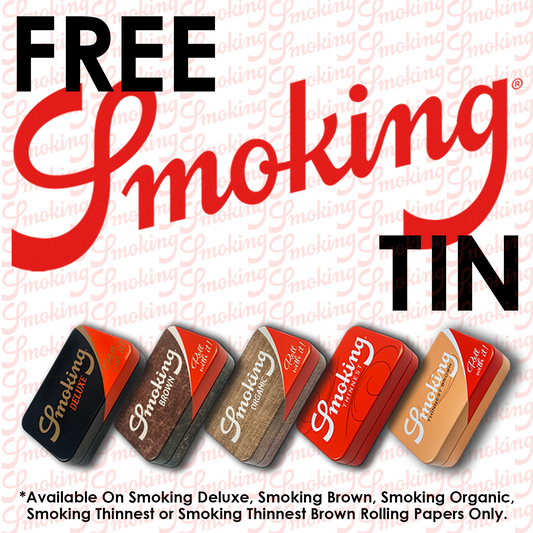 Free Smoking Collectible Tin 