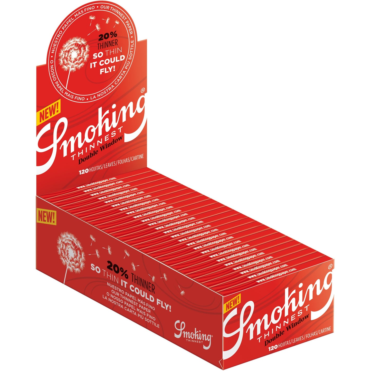 Smoking Thinnest Single Wide Double Box