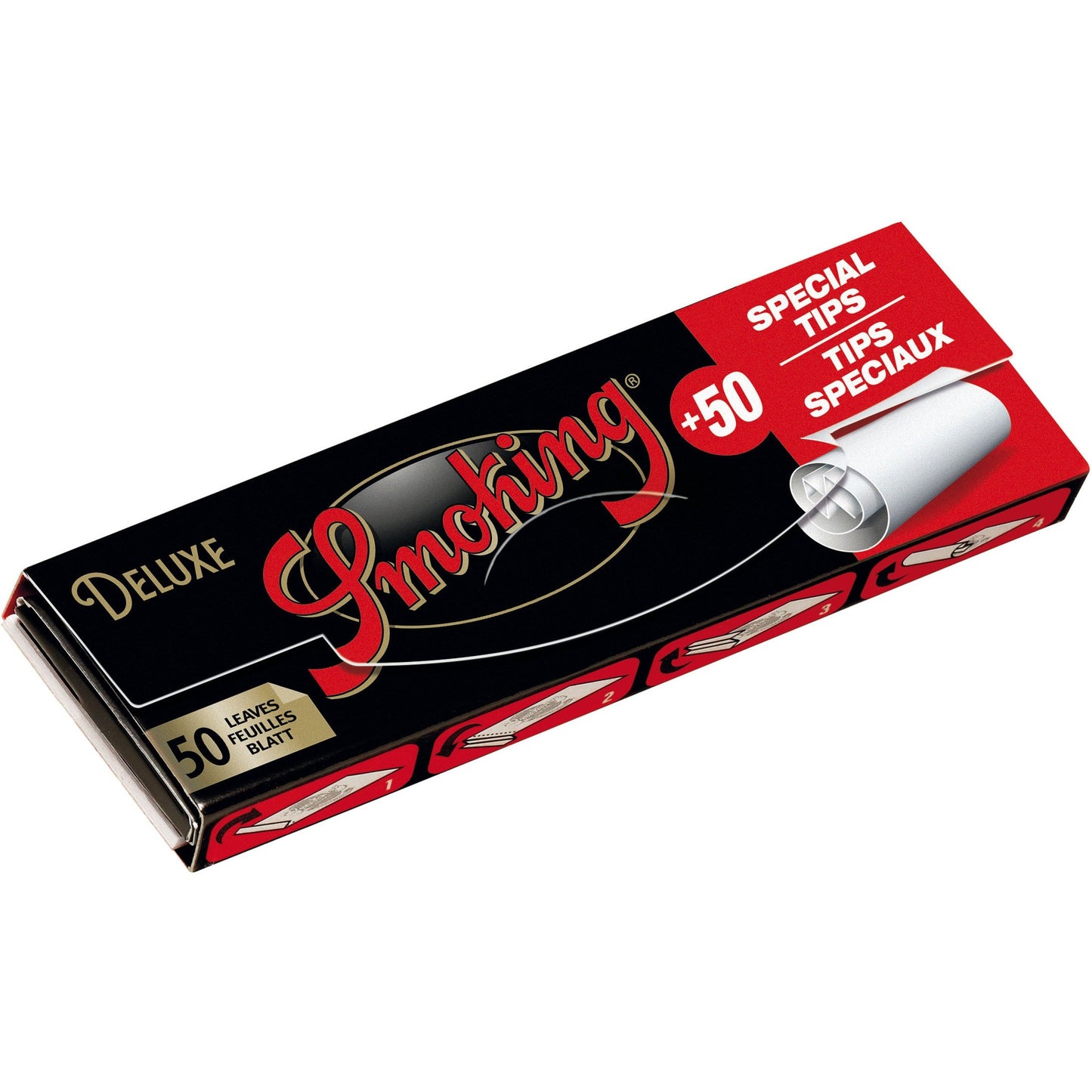 Smoking DeLuxe 1 1/4 Medium Size + Tips