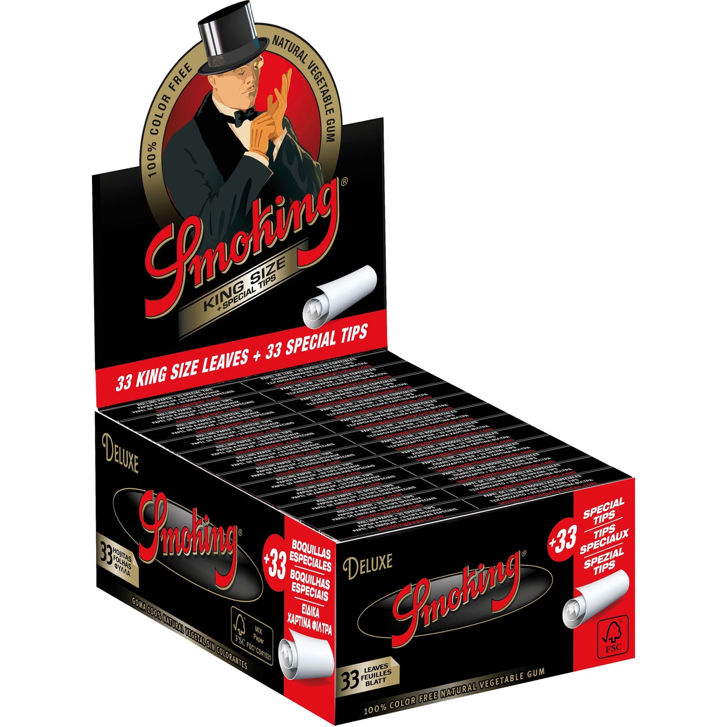 Smoking DeLuxe King Size + Tips