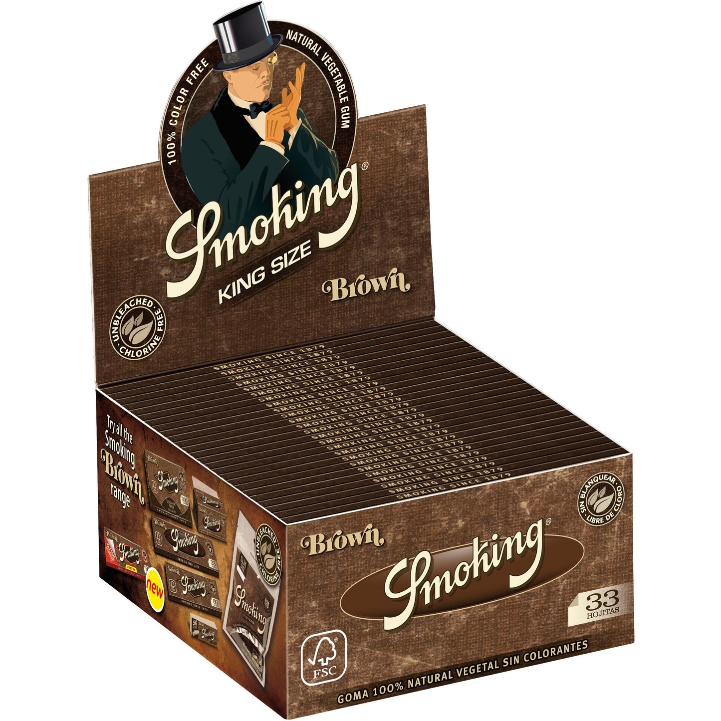 Smoking Brown King Size