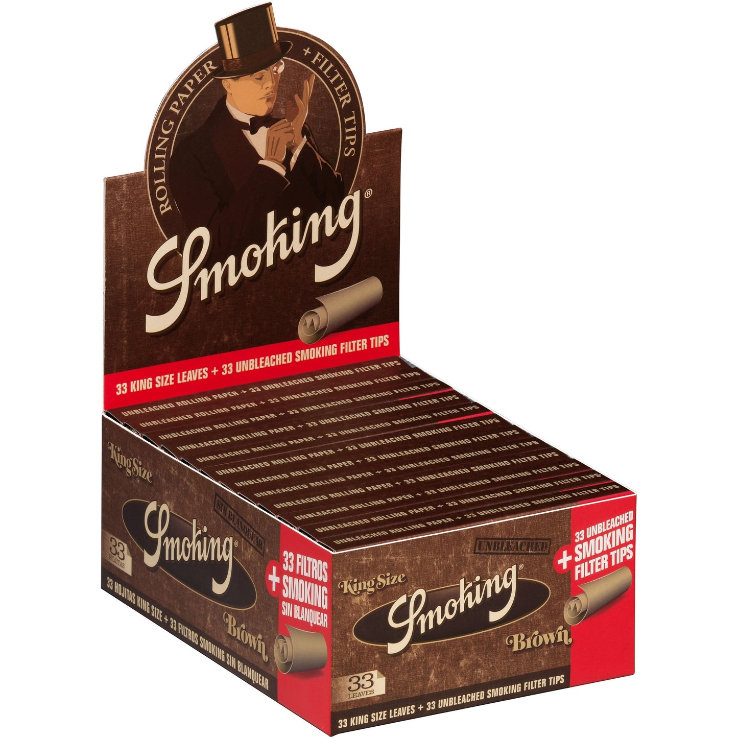 Smoking Brown King Size + Tips
