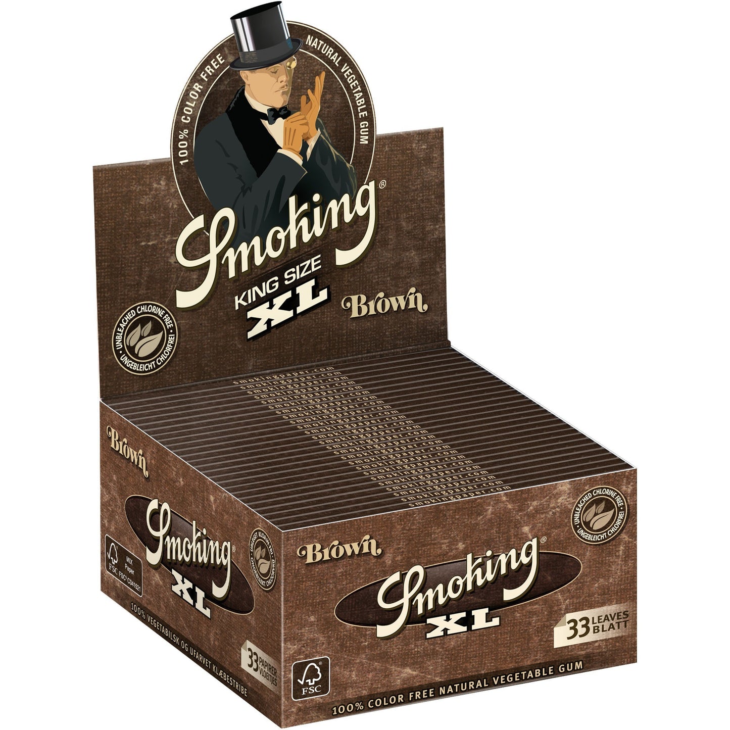 Smoking Brown King Size XL