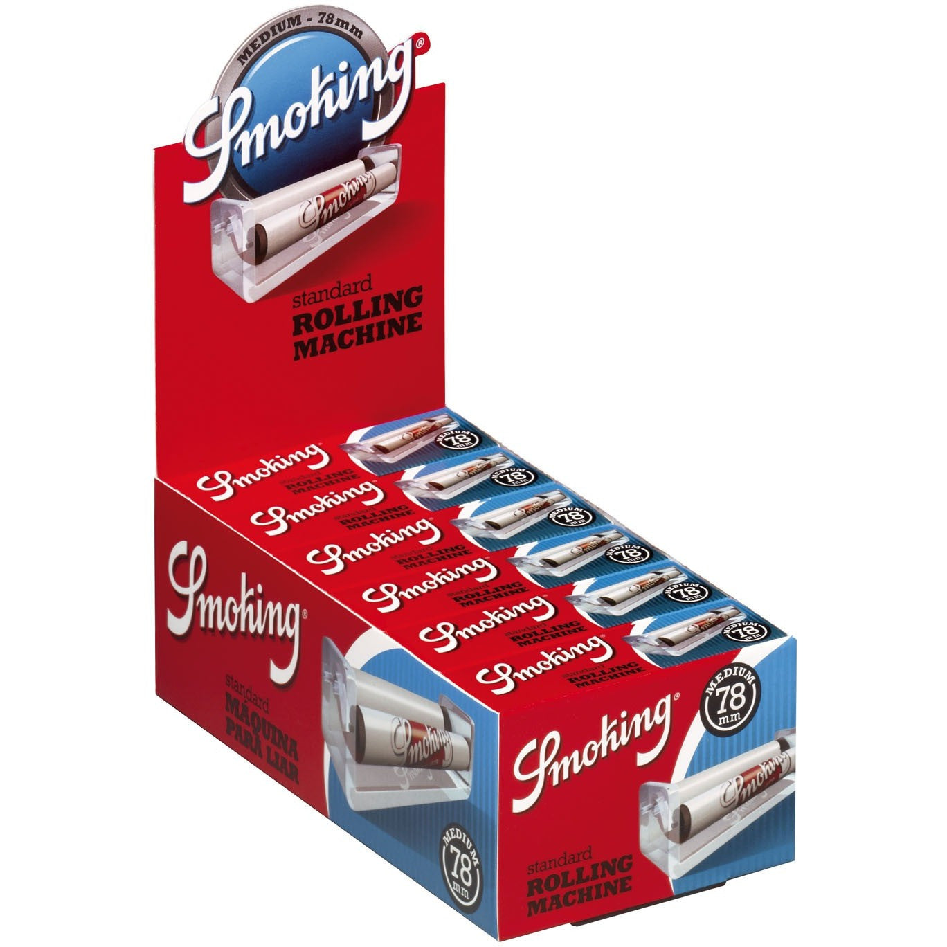 Smoking 78mm Medium Size Acrylic Rolling Machine