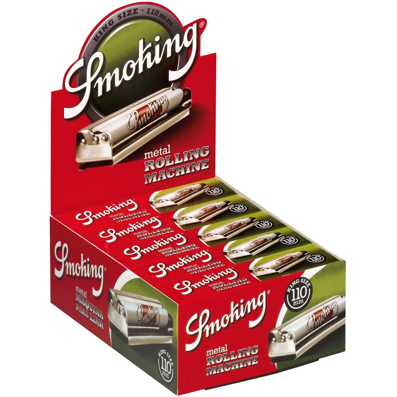 Smoking King Size 110mm Metal Rolling Machine