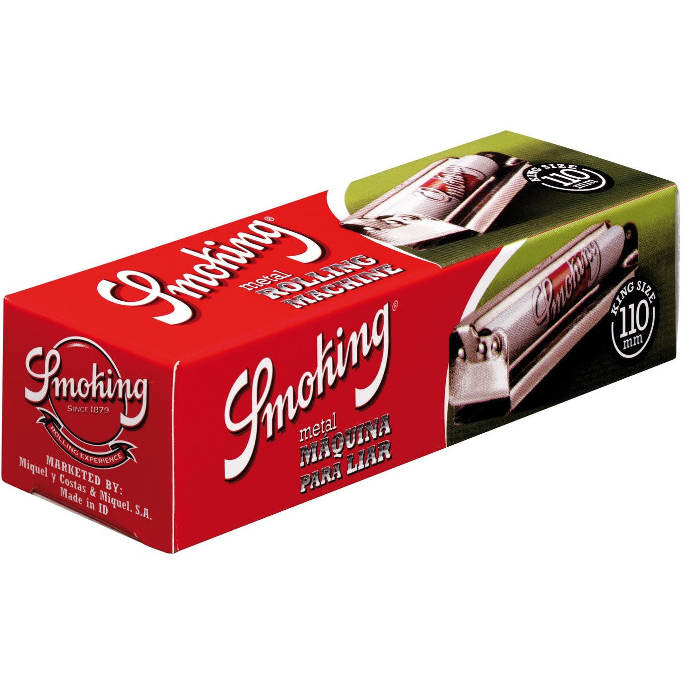 Smoking King Size 110mm Metal Rolling Machine