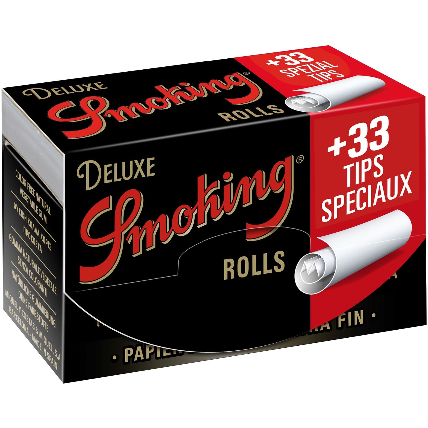 Smoking DeLuxe Rolls + Tips