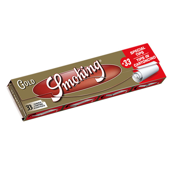 Smoking Gold King Size With Tip Booklet