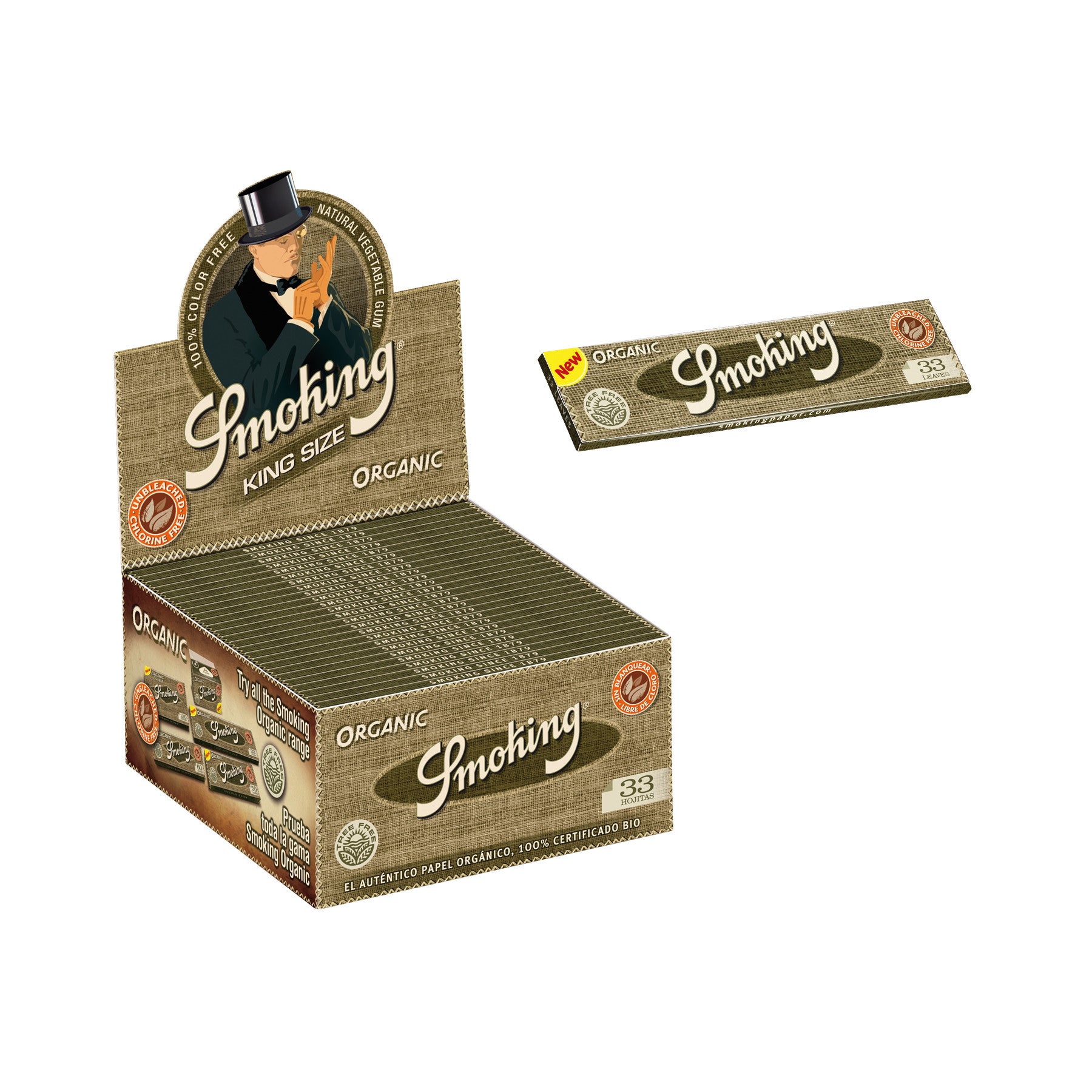 Smoking Brown King Size – Roll-Your-Own