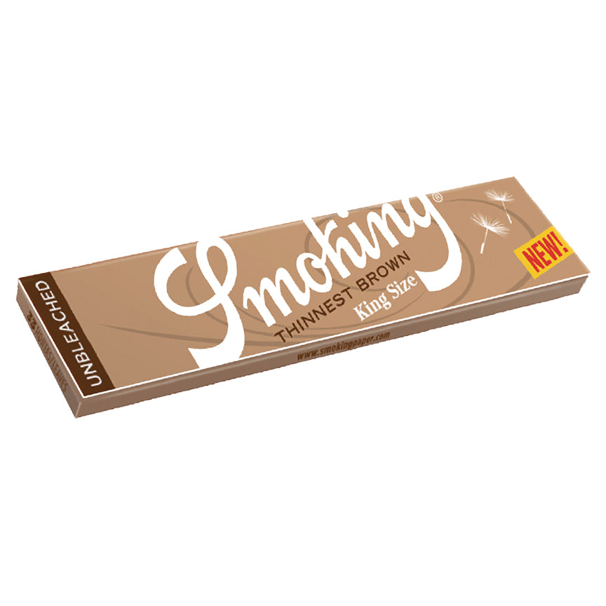 Smoking Thinnest Unbleached King Size