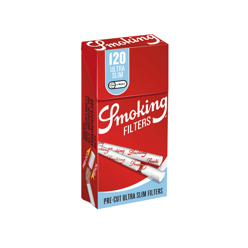 Smoking Pre-Cut Ultra Slim Filters Booklet
