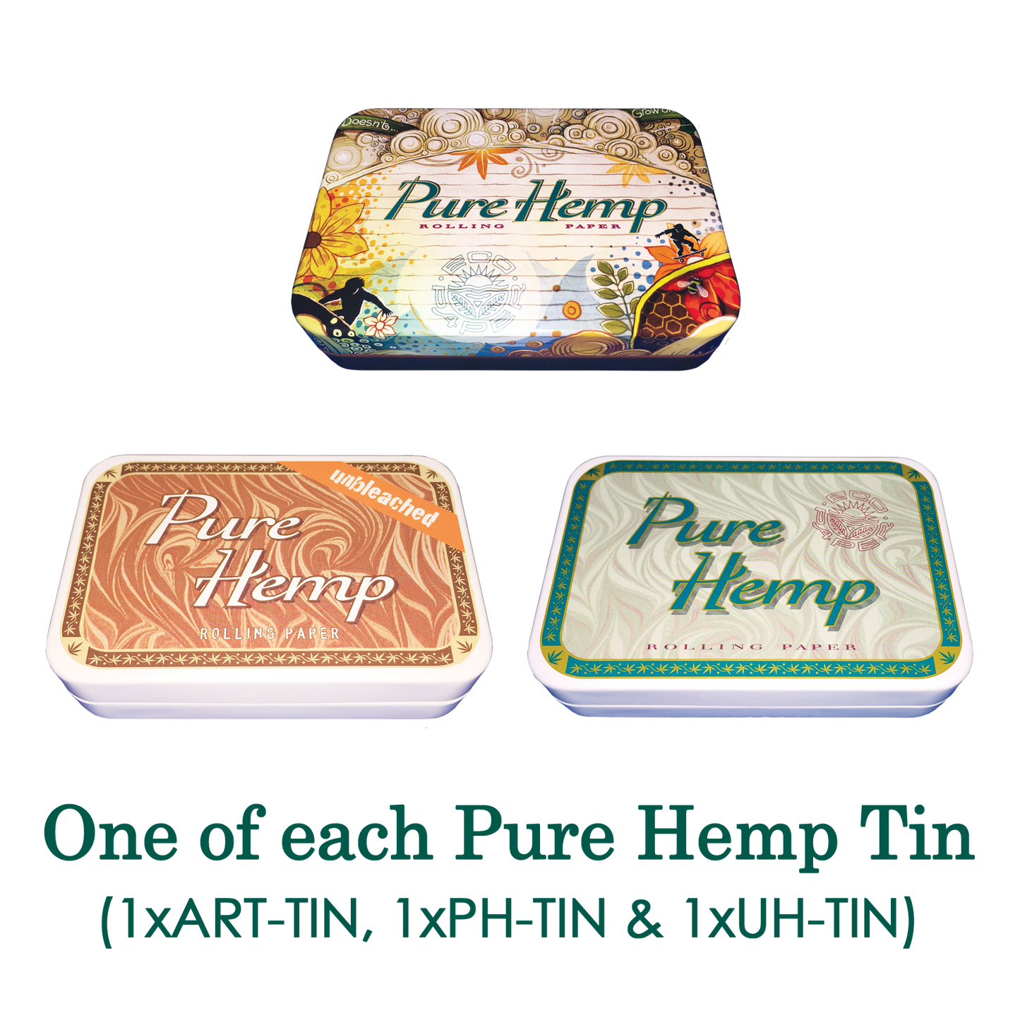Pure Hemp Collectible Tins