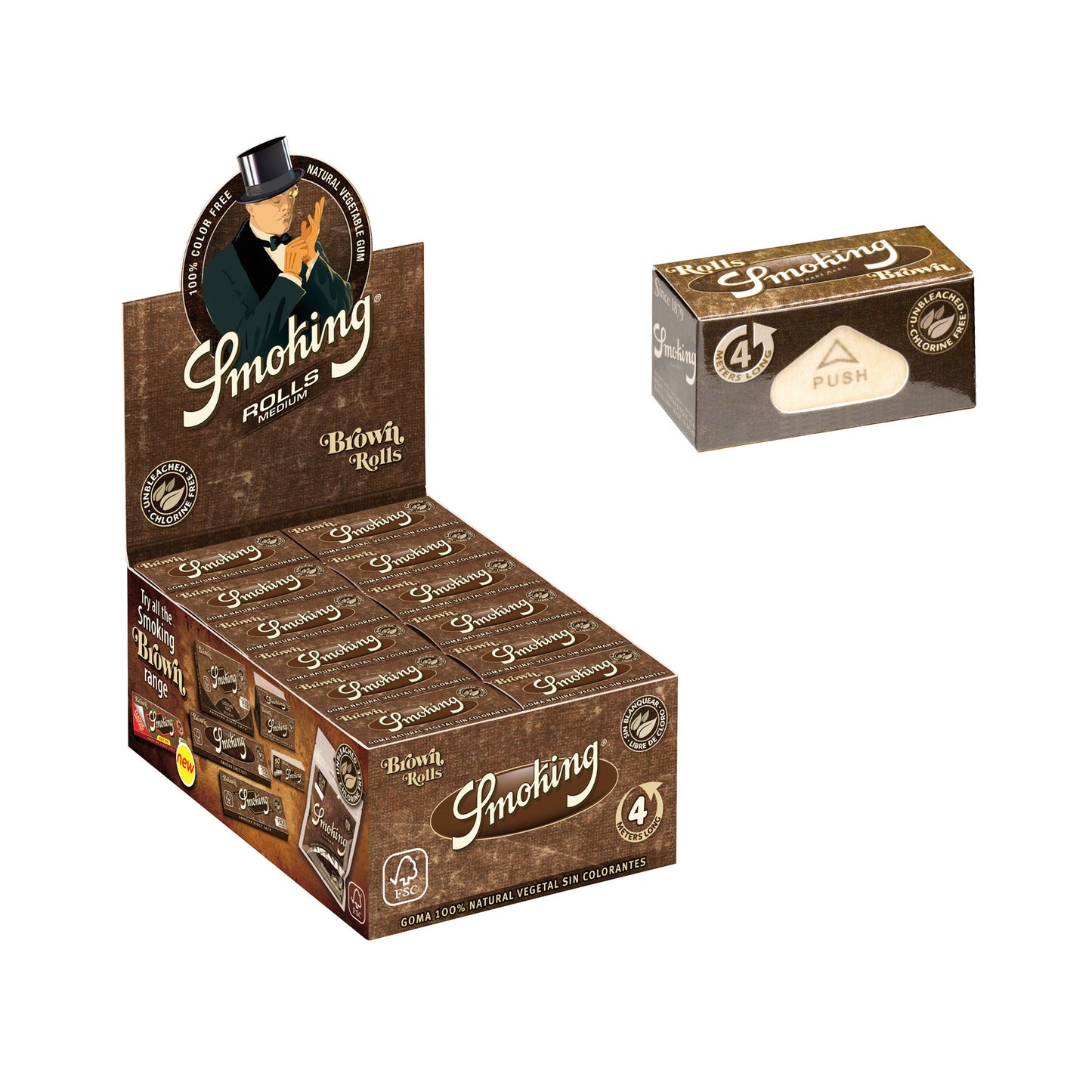 Smoking Brown Rolls