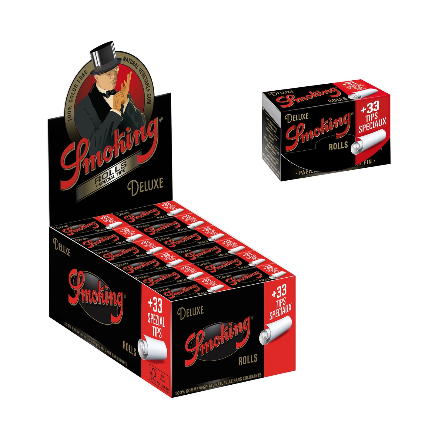 Smoking DeLuxe Rolls + Tips