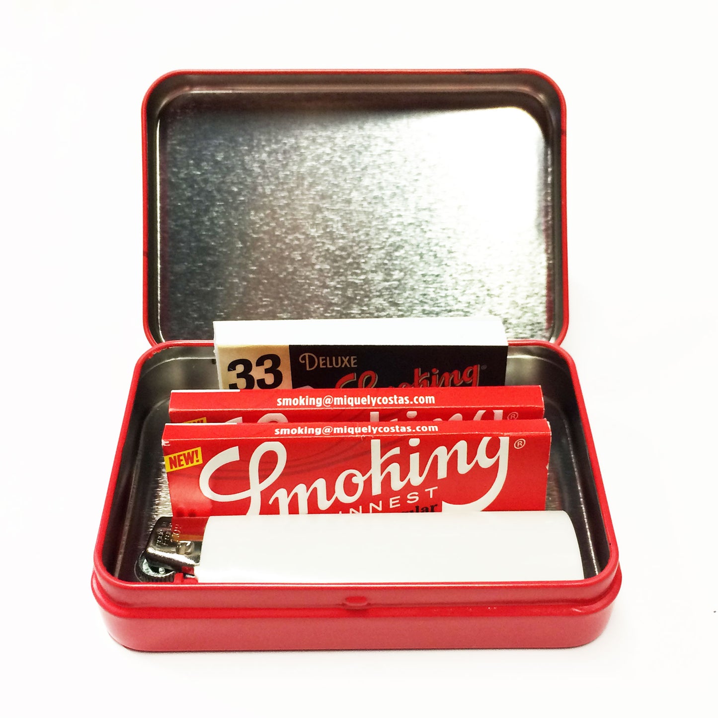 Set Of All 5 Smoking Tins