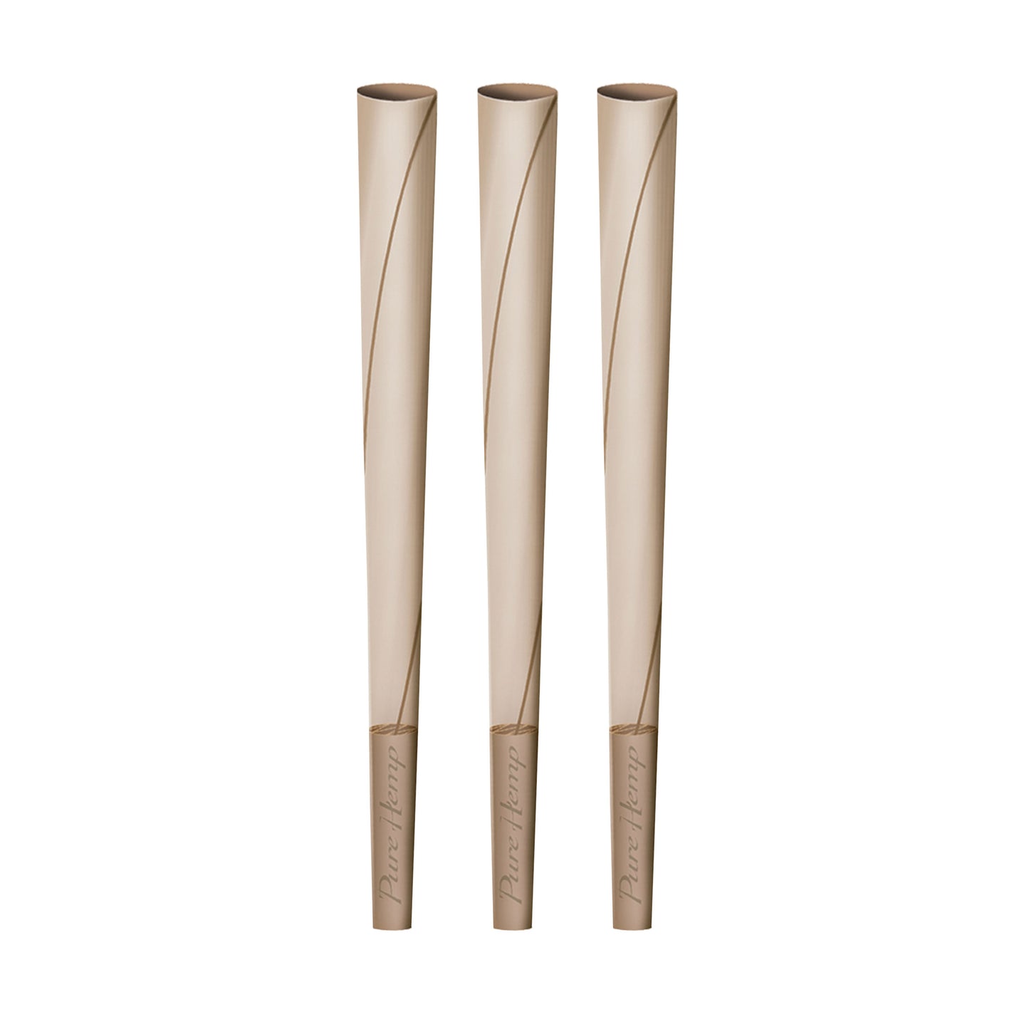 PURE HEMP Unbleached King Size Cones Consumer 3 Packs