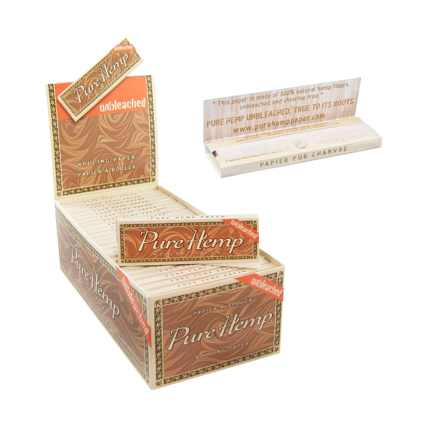 Pure Hemp Unbleached Single Wide