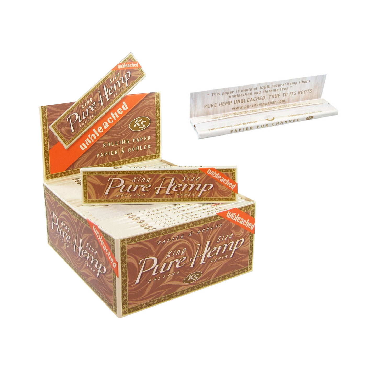 Pure Hemp Unbleached King Size
