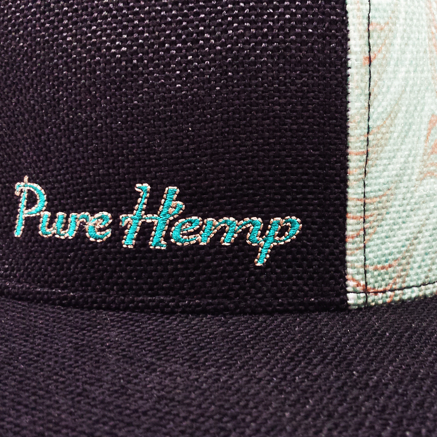 Pure Hemp GrassRoots Fitted 6 Panel Limited Edition Hat *check for size availability