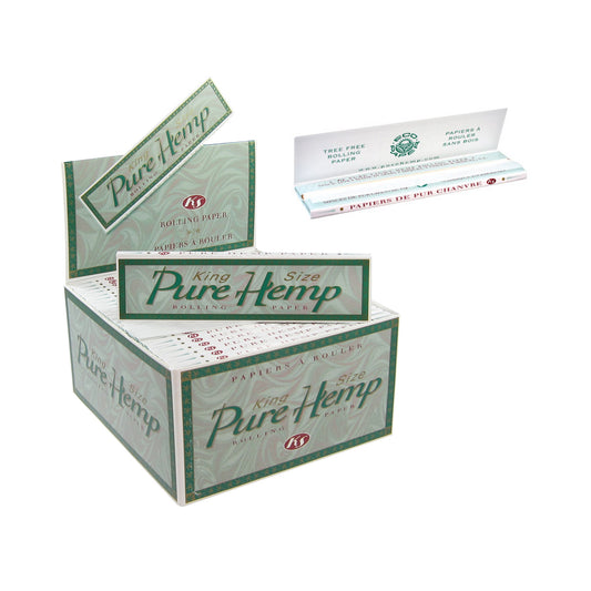 Pure Hemp Classic King Size Box & Booklet