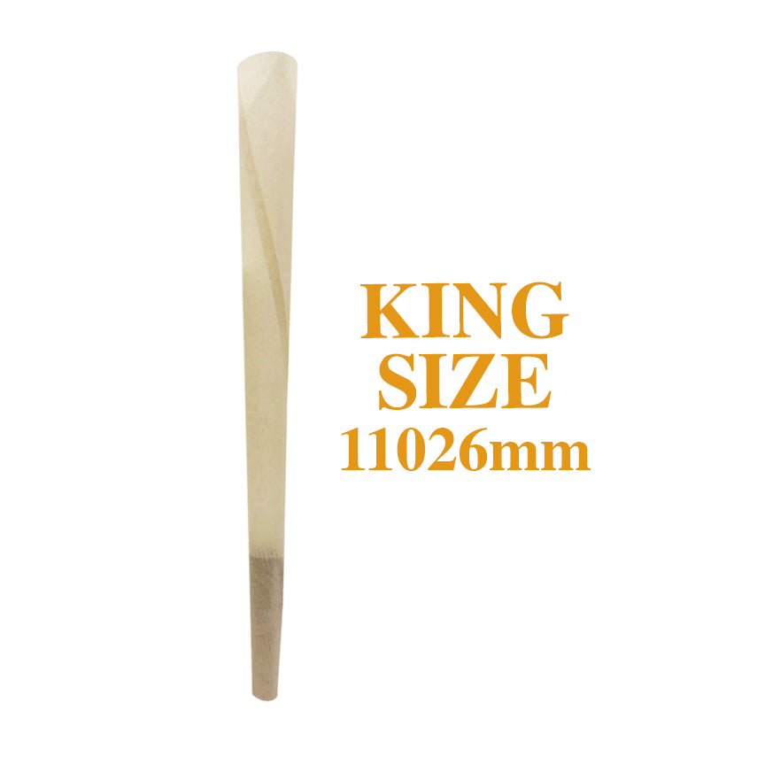 Pure Hemp Unbleached King Size Pre-Roll Cones