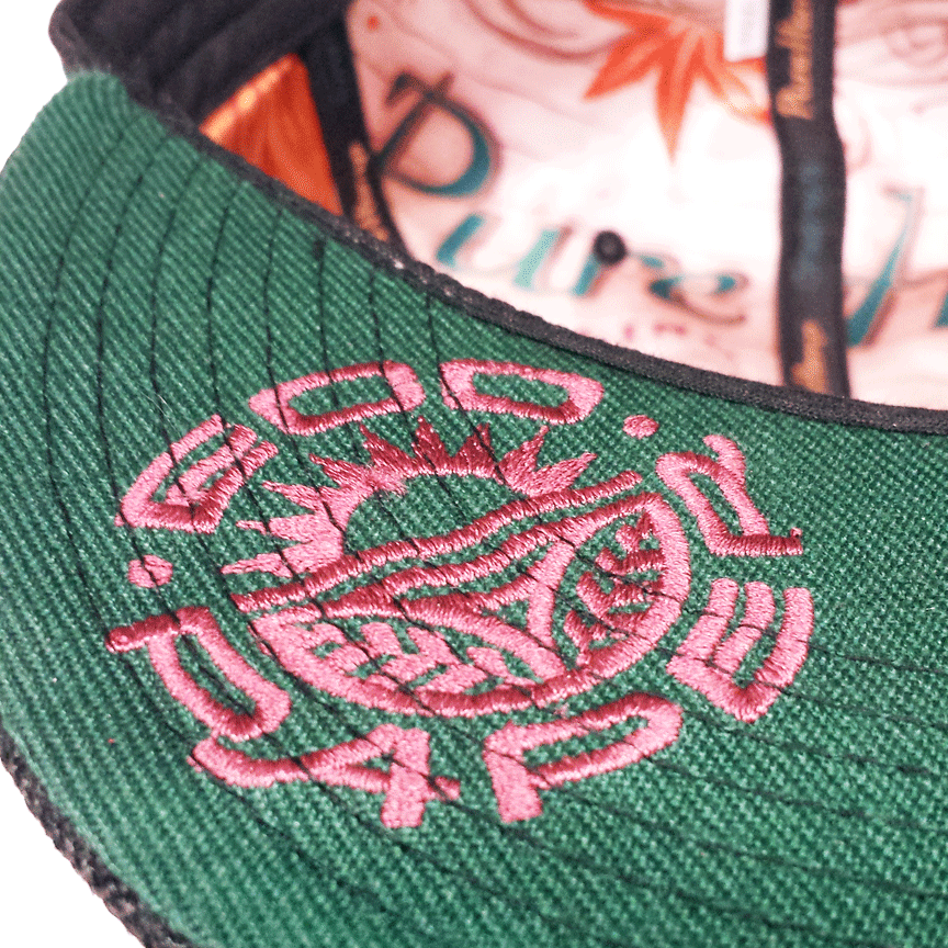 Pure Hemp GrassRoots Fitted 6 Panel Limited Edition Hat *check for size availability
